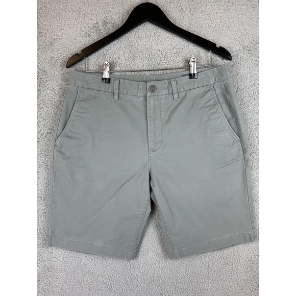 Bonobos Other - Bonobos Shorts Mens 33 Gray Slim 9 Inch Chino Stretch Casual Classic Summer Mens